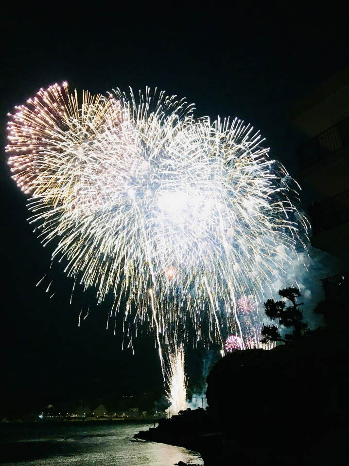 逗子海岸花火大会の画像