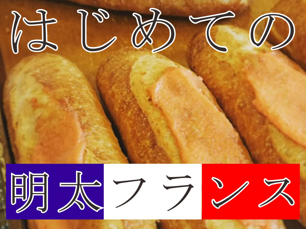 ６月１日：明太フランスの画像