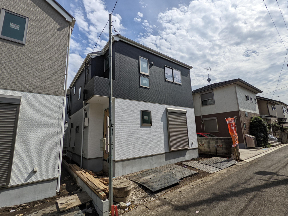 伊勢原市高森　相模原市南区相南　新築戸建　足場がとれました♪の画像