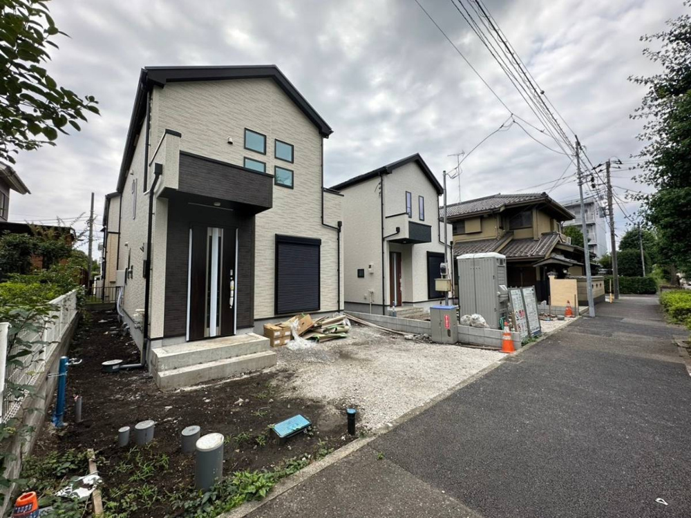 新築戸建相模原市南区桜台全2棟、車並列2台、小田急相模原駅徒歩圏の画像