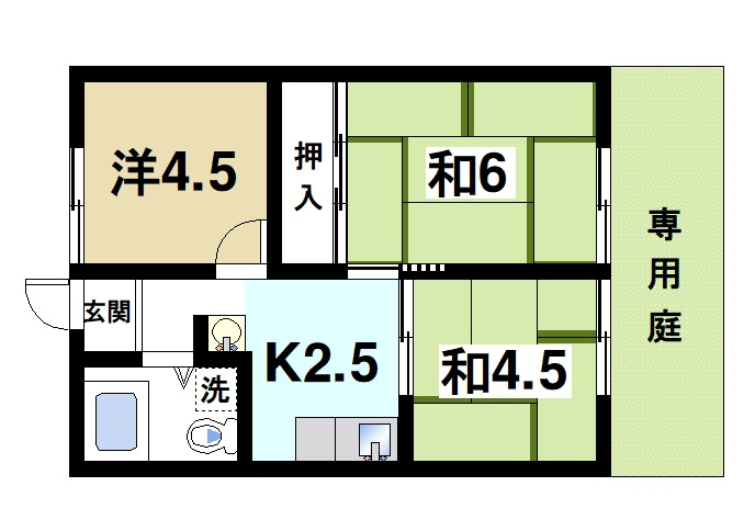 リバー・フォレストの間取り図1
