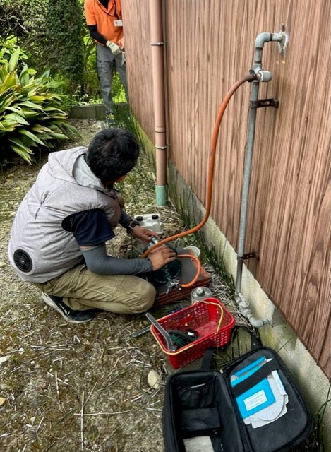 愛西市不動産売却｜ガス管チェックの画像