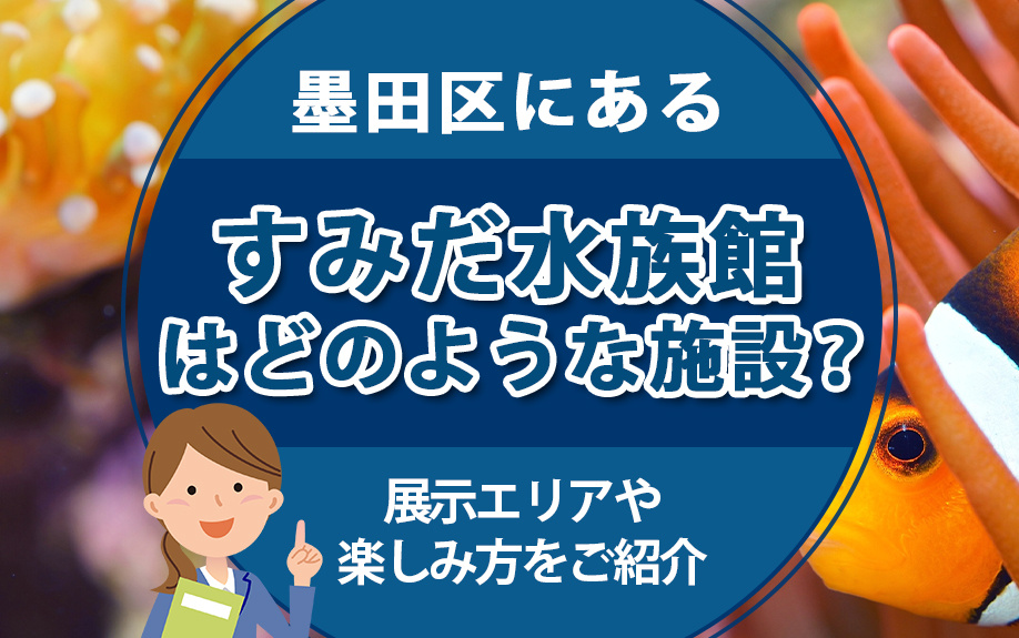 墨田区にあるすみだ水族館はどのような施設？展示エリアや楽しみ方をご紹介の画像