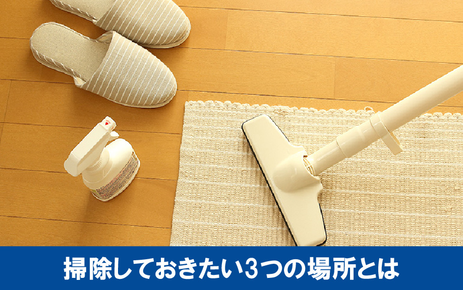 一戸建てでホームパーティー前に掃除しておきたい3つの場所