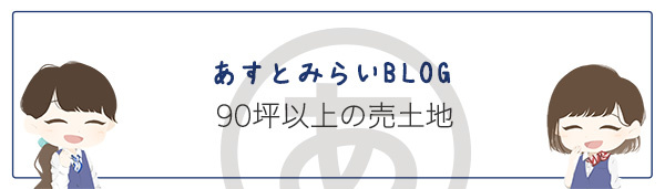 90坪以上の売土地の画像
