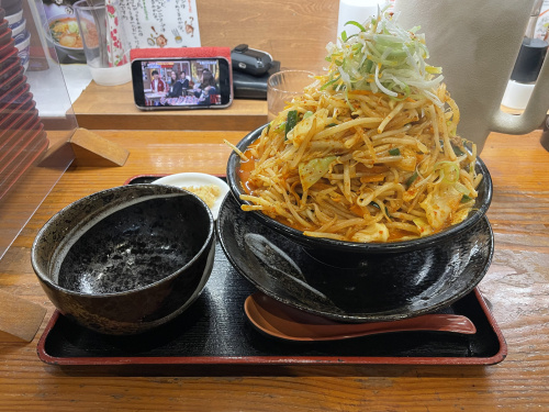 休日のラーメンの画像