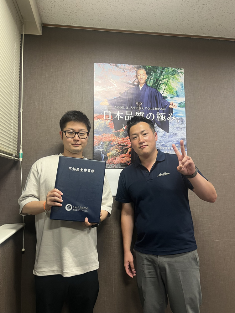 お引渡しおめでとうございます！の画像