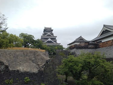 生憎の空模様の画像