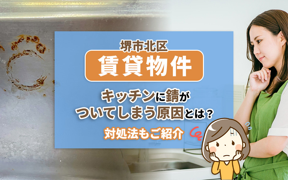 賃貸物件でキッチンに錆がついてしまう原因とは？対処法もご紹介の画像