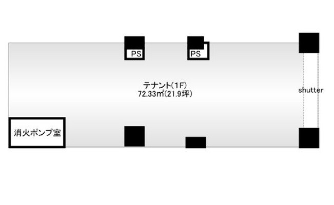 天神橋駅すぐ近くの新築マンション１階店舗！の画像