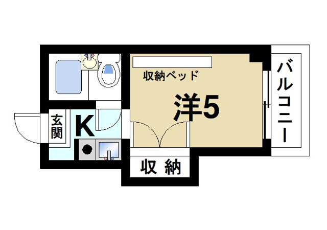 アートハウスならの間取り図3