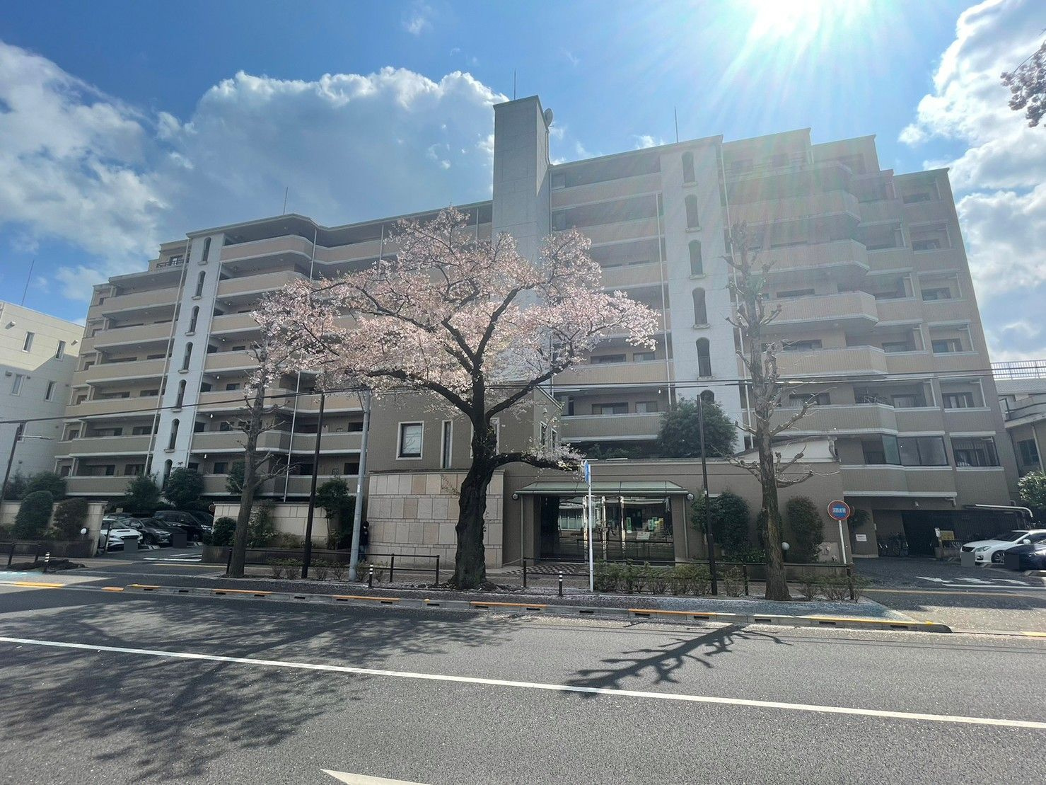 オーベル国立さくら通り外観