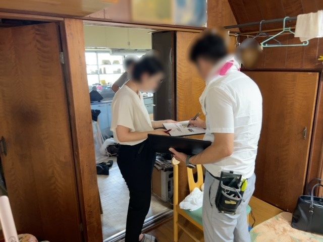 あま市不動産売却｜リフォーム打合せの画像