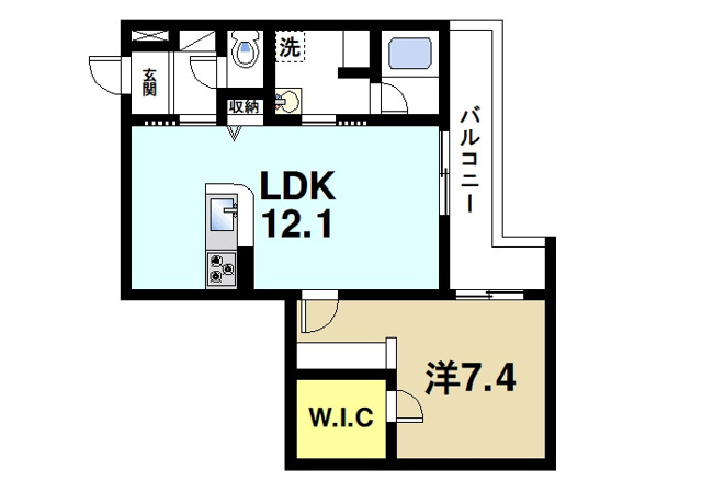 ShaMaison　ForestaⅢの間取り図3