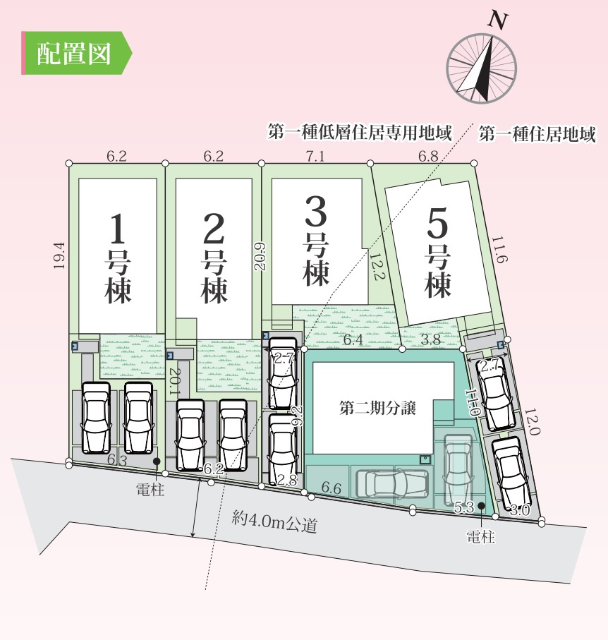 相模原市中央区田名新築2299万円より販売、田名北小学区、橋本駅、上溝駅利用、新築戸建の画像