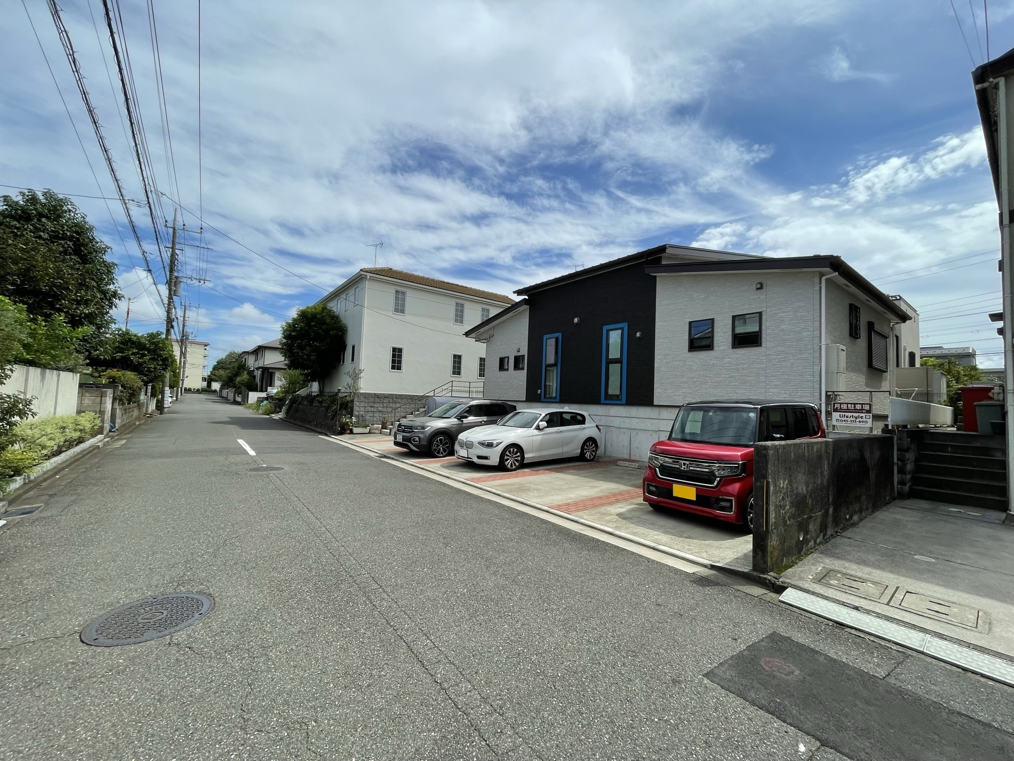 月極駐車場の画像