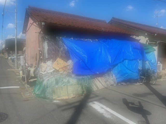 あま市の不動産売却｜道路占拠の画像
