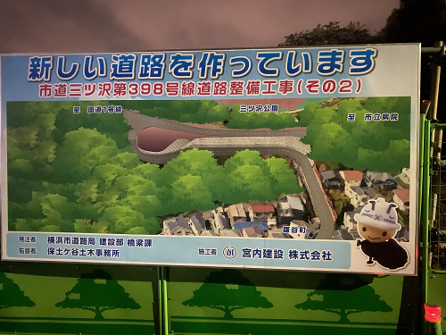 鎌谷町に新しい道路ができますの画像