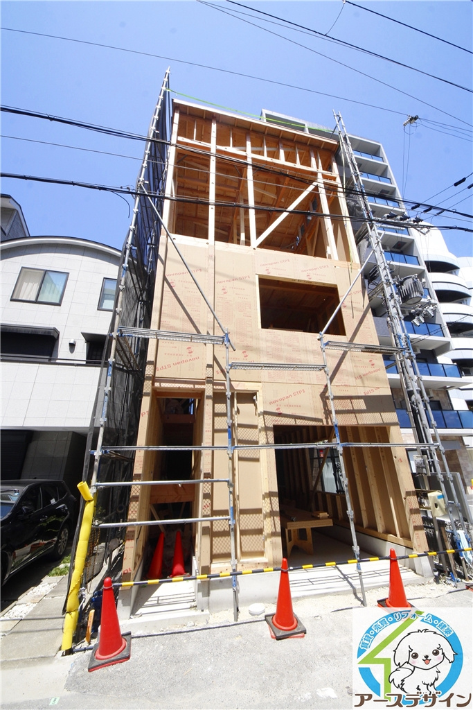 アースデザインオリジナル☆東仲ノ町新築テナント建築中☆の画像