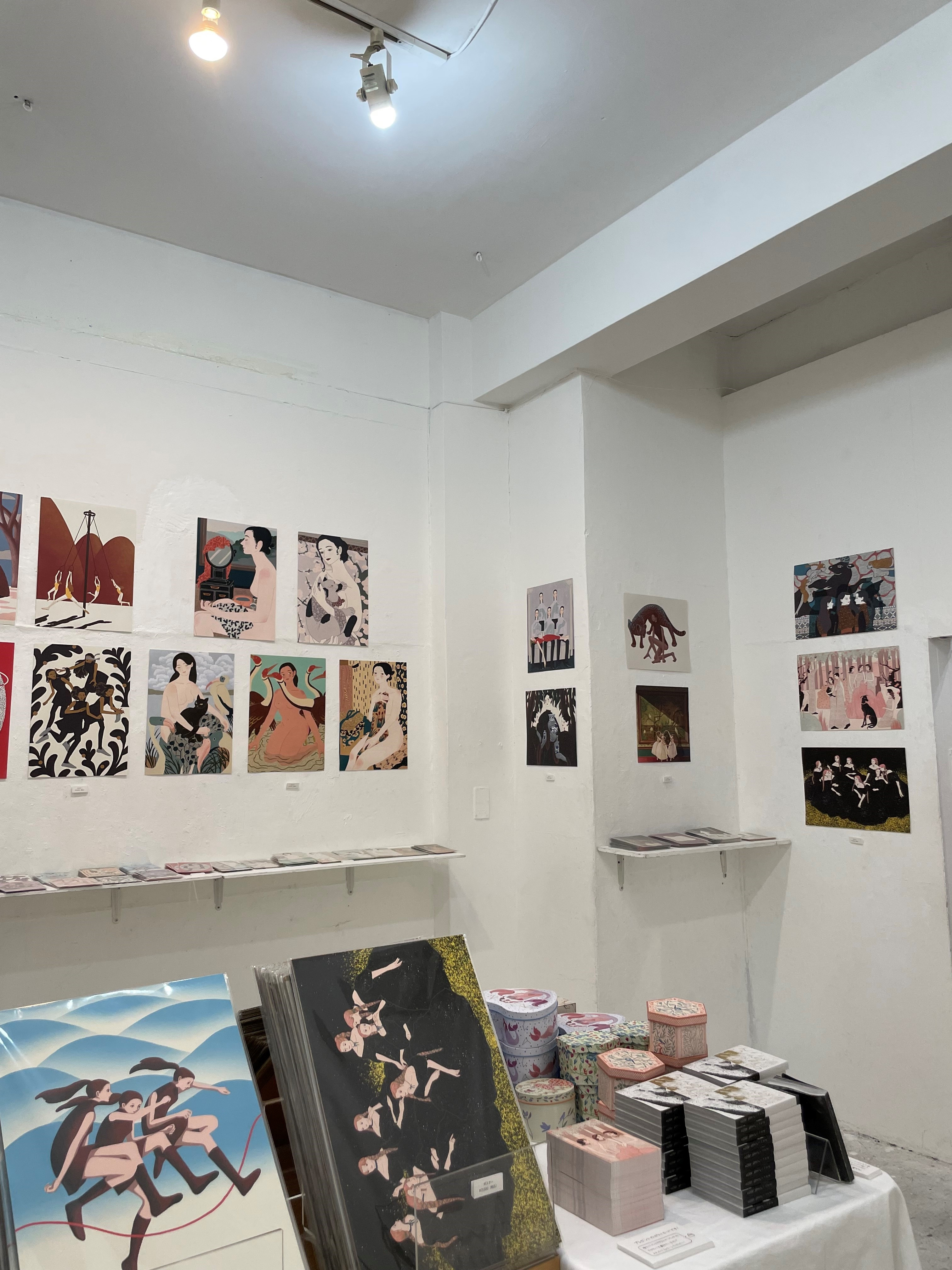 人生で初めて個展に行きました！の画像