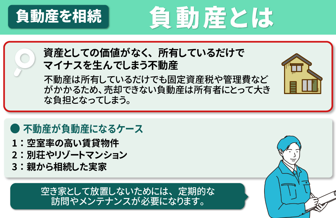 負動産とは？負動産が生まれる理由や相続するリスクについて