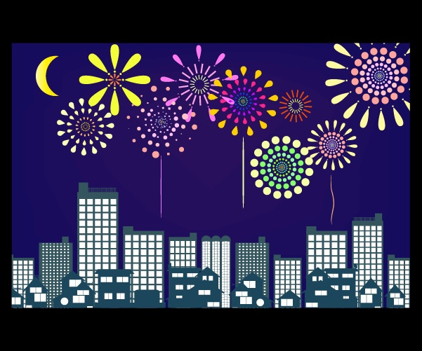 秋の夜、ちくせい花火大会2023と不動産の魅力の画像