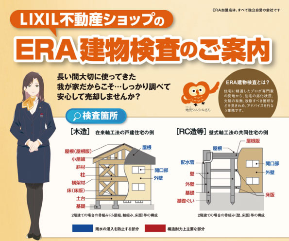 「ERA建物検査のご案内」の画像