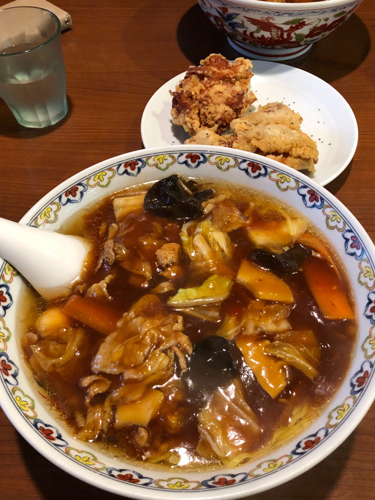 とある日のらーめんの画像