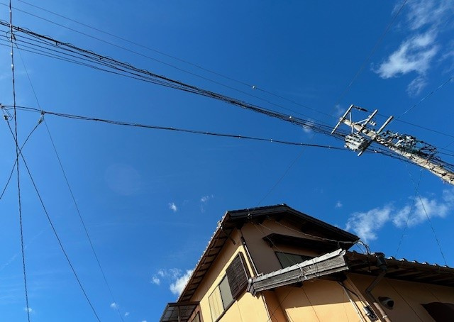 【あま市不動産売却】空中越境の画像