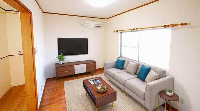 【ルームツアー】安川パレットハウス｜女性専用１DK アパート！広いお部屋とキッチンスペース☆の画像