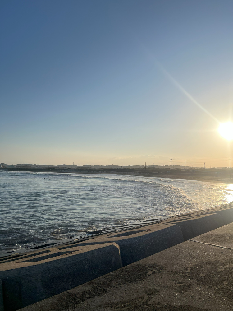 寒い中、海散歩してきました!!の画像