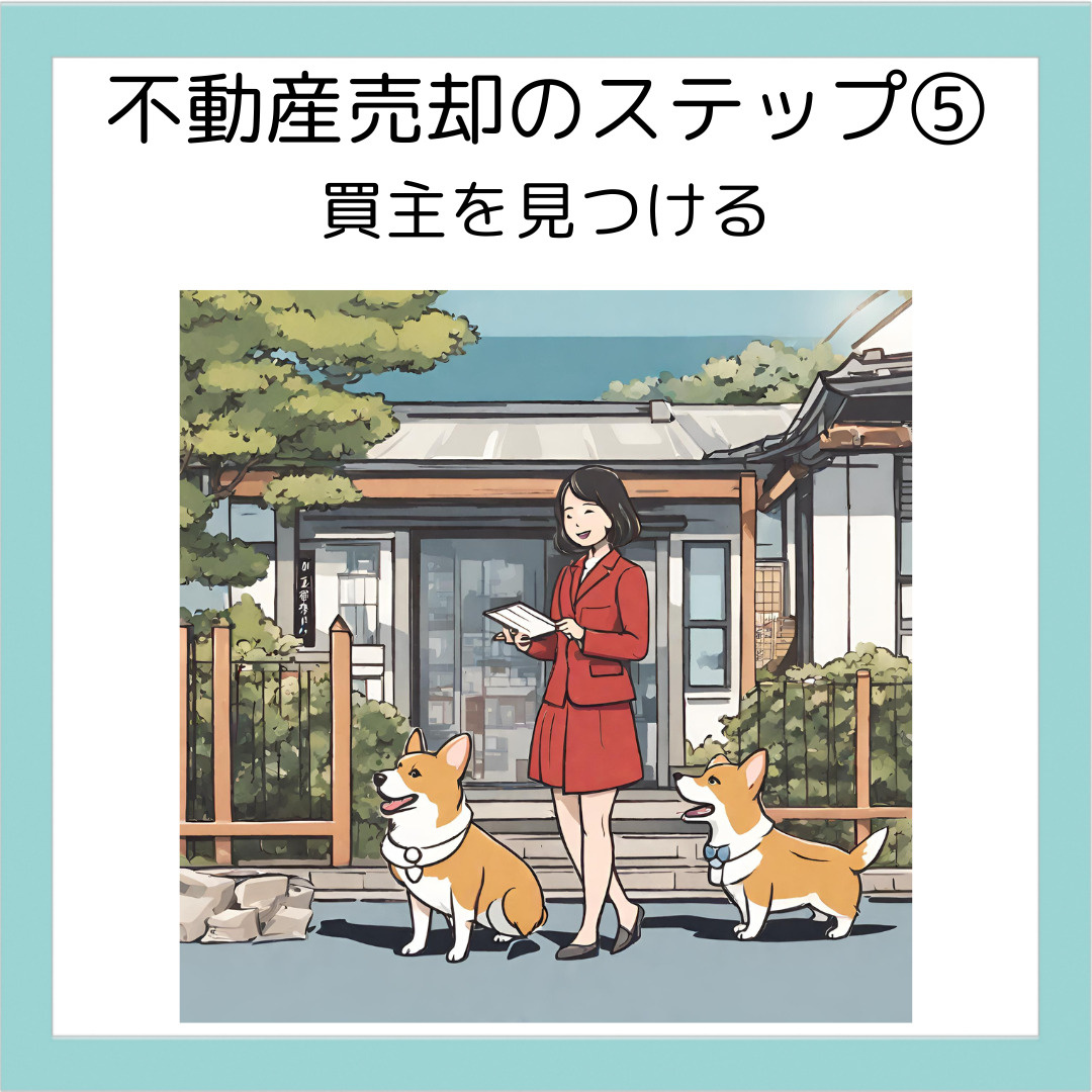 不動産売却のステップ⑤: 買主を見つけるの画像