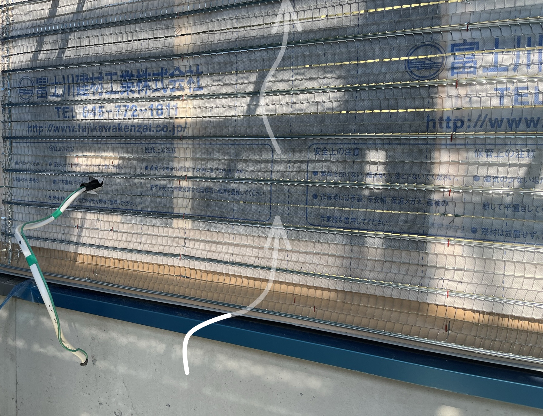 モルタルでも外壁に通気層がある