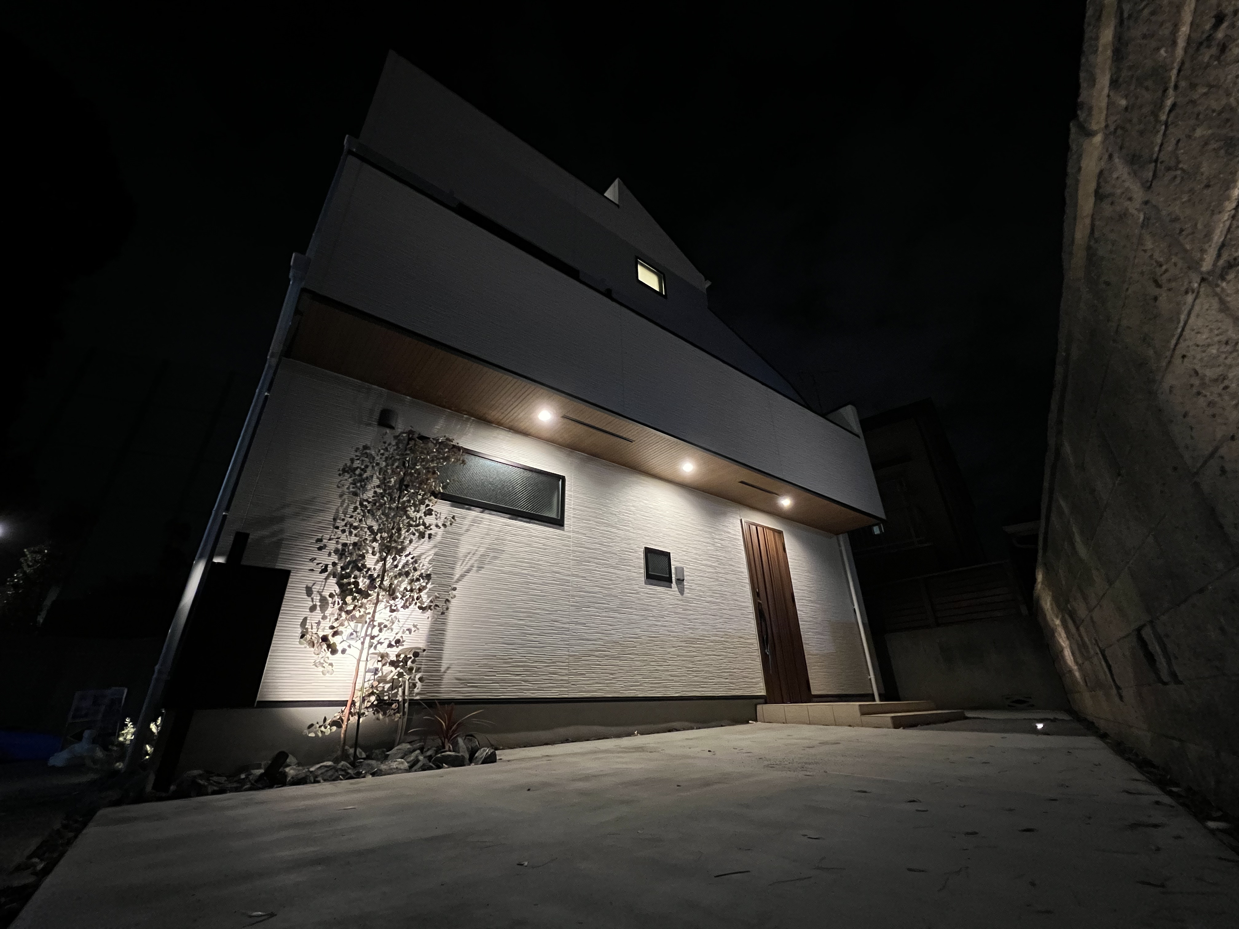 外観（夜間）