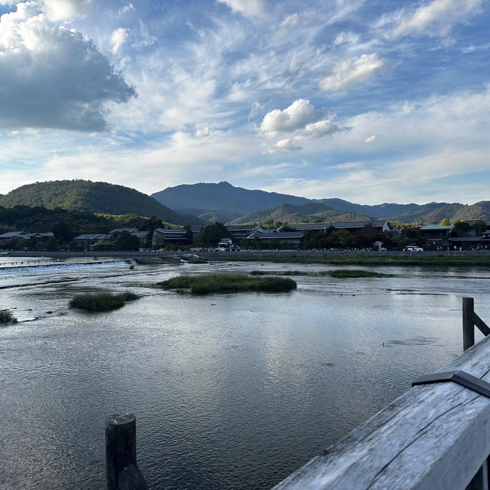 初めての嵐山観光♪の画像