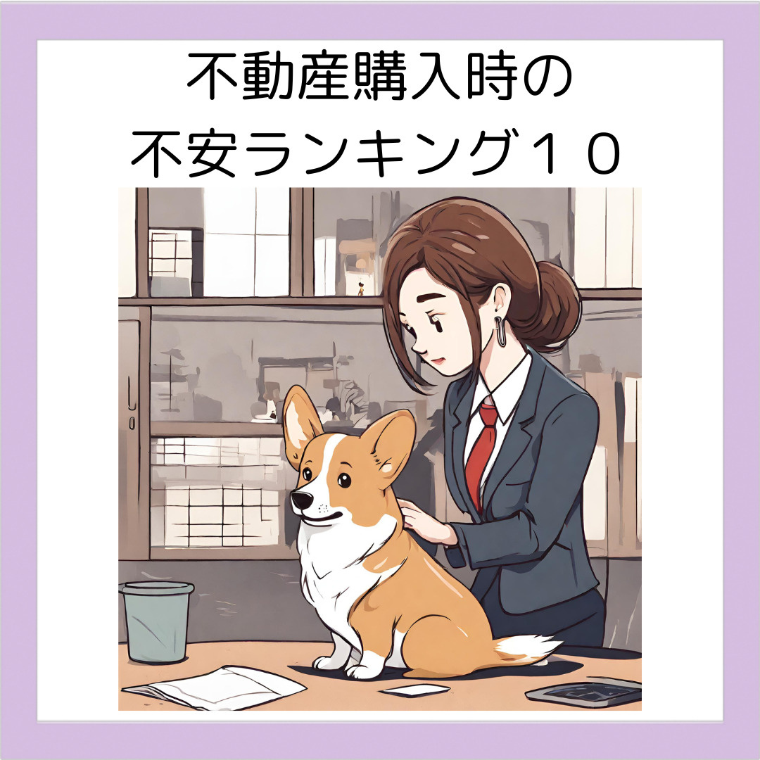 不動産購入時における不安ランキングの画像
