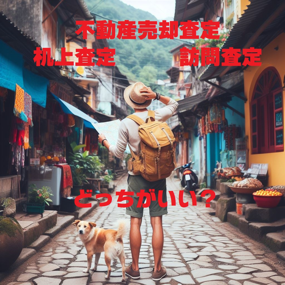 不動産Q＆A【売却査定　机上査定と訪問査定】の画像