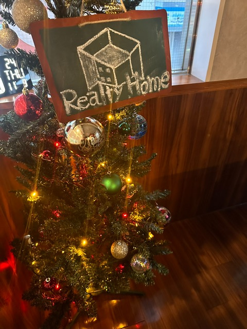 クリスマスツリーを飾りましたヾ(@°▽°@)ノの画像