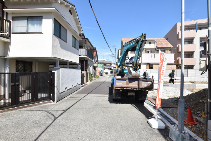 【現場進捗】リーブルガーデン伊丹安堂寺町新築戸建｜限定2邸の最新情報です！の画像