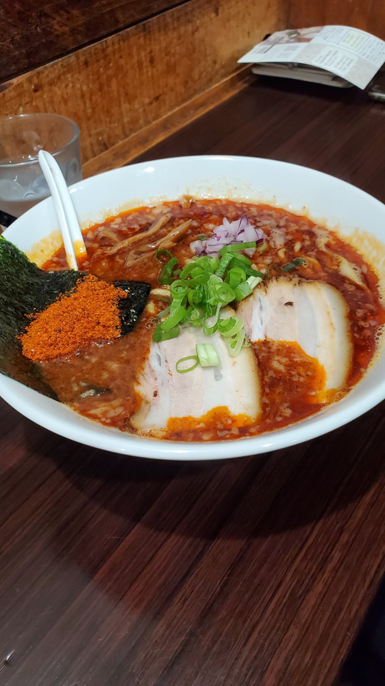 とある日のらーめんの画像