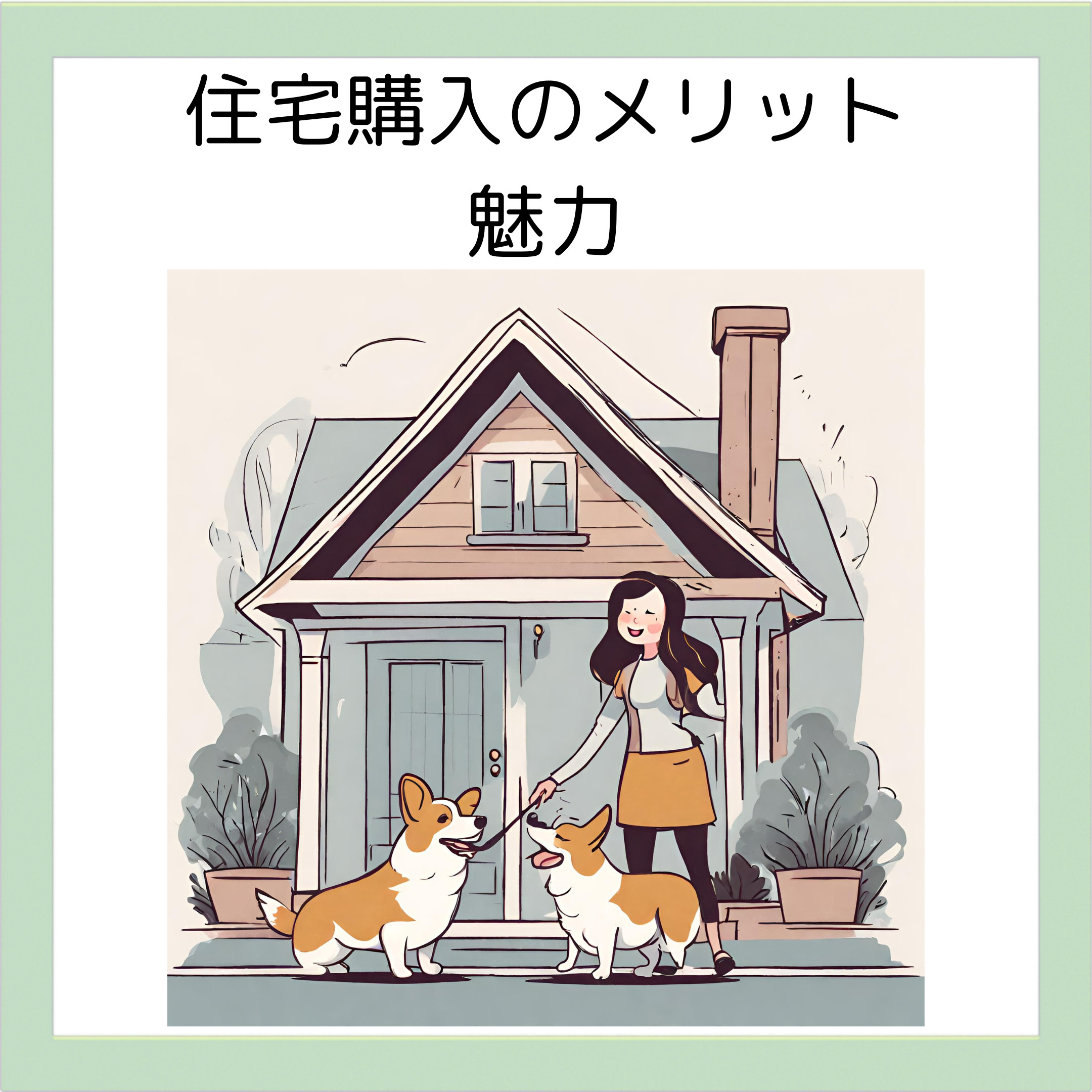 住宅購入で手に入るメリットと魅力の画像
