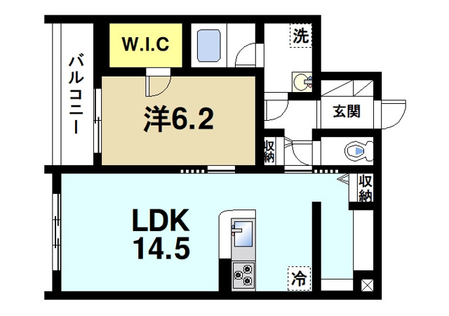 シャーメゾン　Ｎ　元町の間取り図2