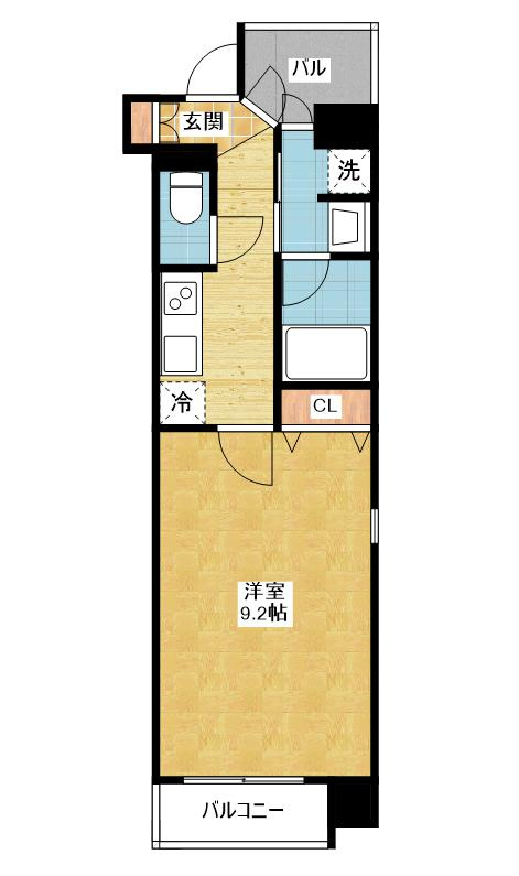 初めての一人暮らしの間取り～名古屋Mｙ賃貸～の画像