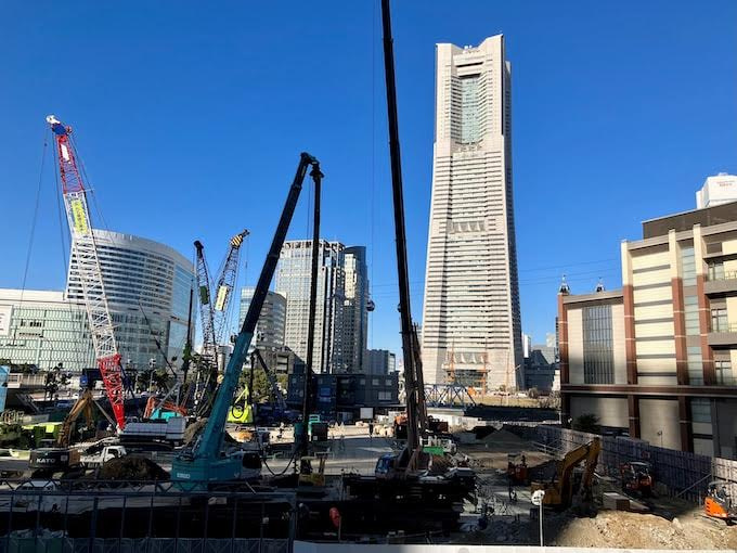 中区北仲地区再開発大規模複合施設建設（日経新聞記事より）の画像