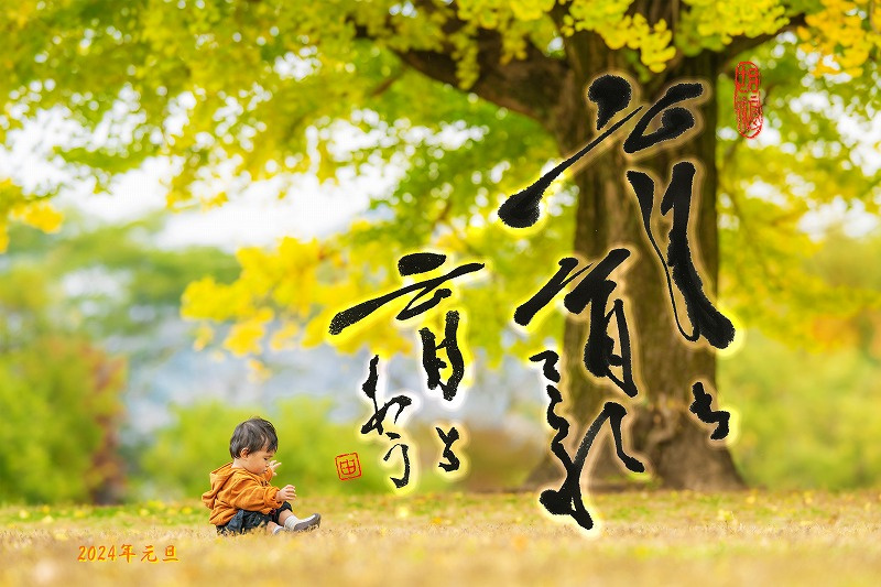 今年の年賀状の画像