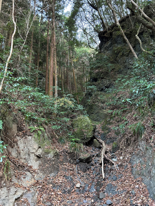 家の近くの滝の画像