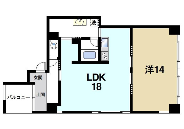 きたまちアパートメントの間取り図1