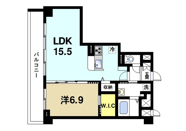 サンスクリット西大寺の間取り図4