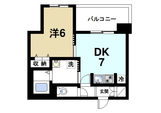 Dekalb（デカルブ）の間取り図1