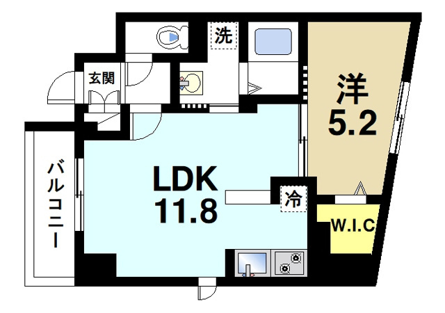 Dekalb（デカルブ）の間取り図3